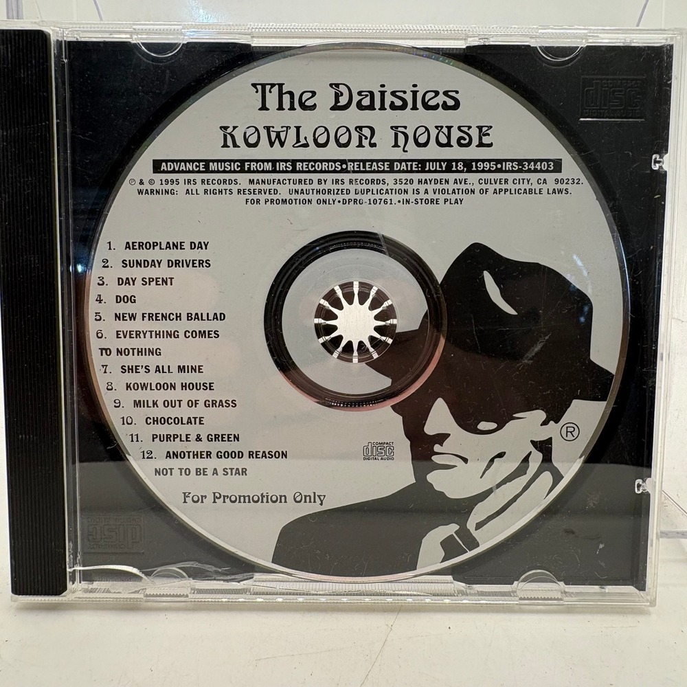 The‎ Daisies Kowloon House Advance Promo CD 1995 IRS Records DPRG-10761 Rare